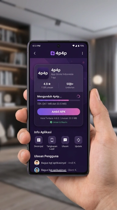 Panduan Unduh dan Instal APK 4p4p Terbaru