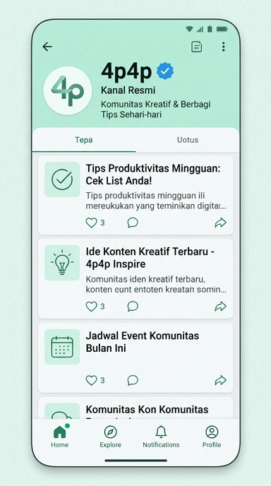 Halaman Resmi 4p4p untuk Pengguna Android Indonesia